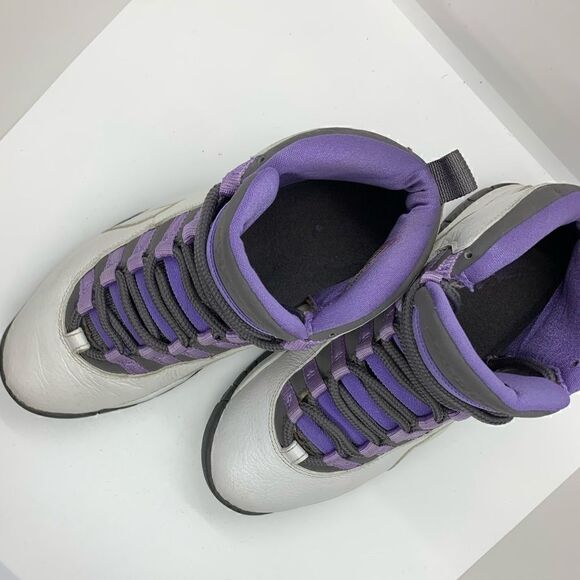 Air Jordan 10 (X) Retro Women’s Violets - Picture 5 of 8